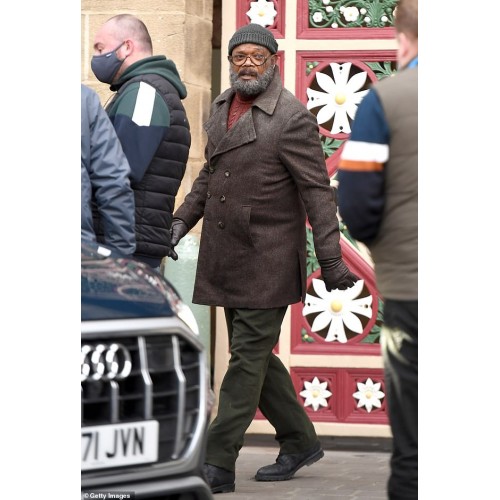 Secret Invasion Nick Fury Brown Coat